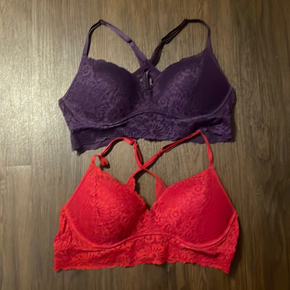 VS set of bralettes